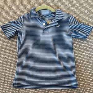 Vineyard Vines Kids Navy and White Polo Shirt